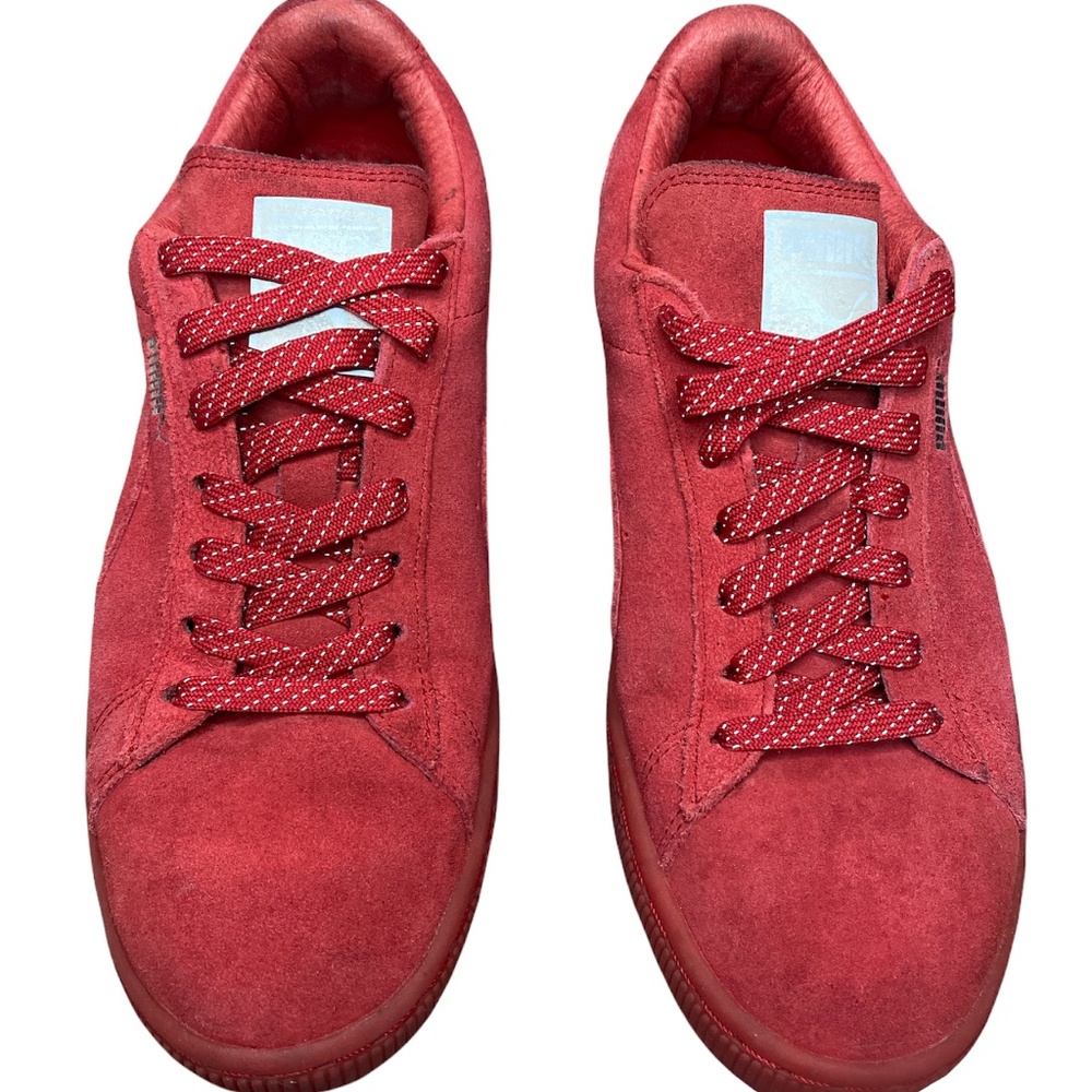 Puma Suade Classic Red Sneakers size 8